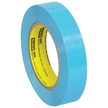 Bsc Preferred 1'' x 60 yds. 3M 8898 Poly Strapping Tape, 12PK T915889812PK